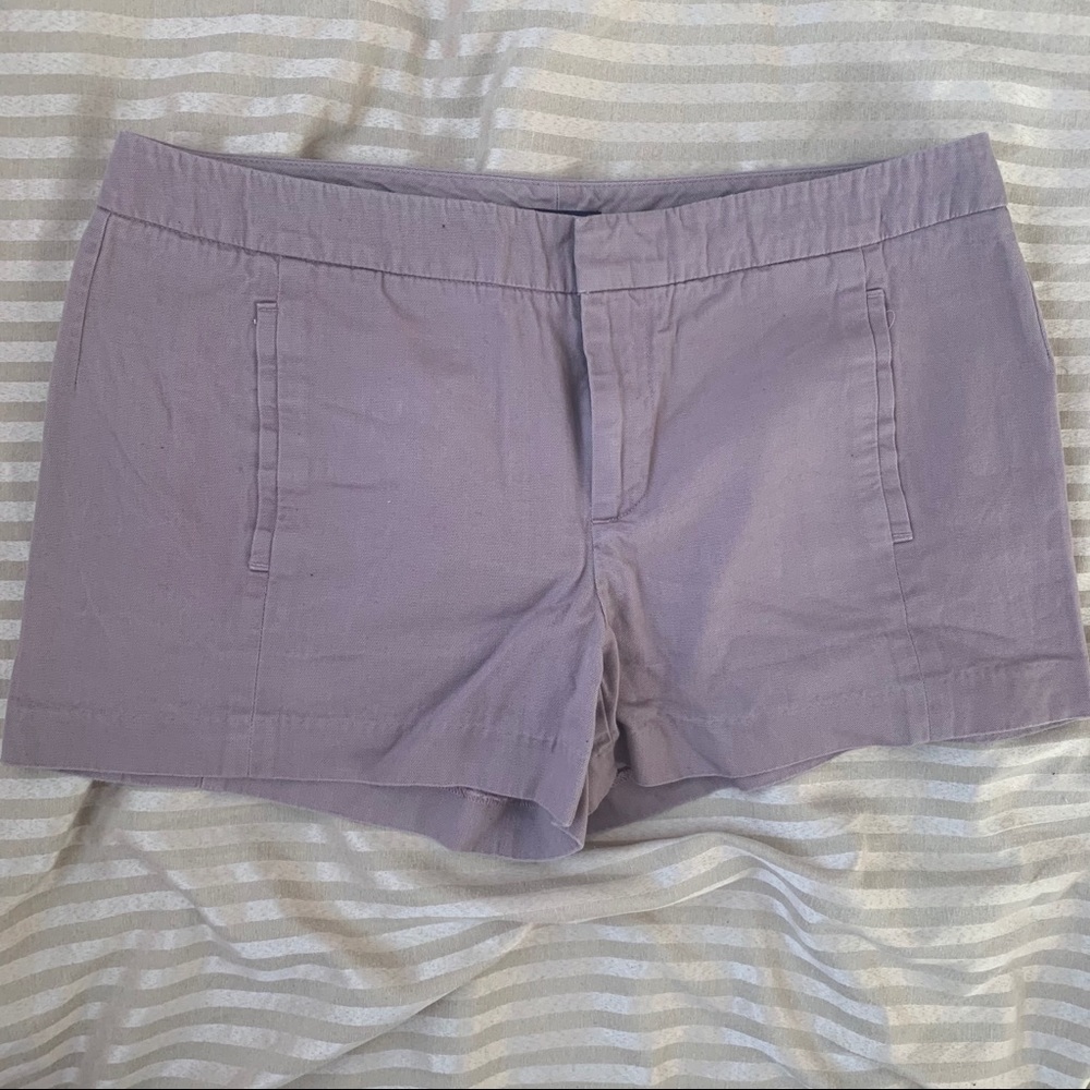 Gap purple khaki chino shorts